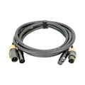 DAP FP23 Hybrid Cable - Power Pro True & 5-pin XLR - DMX / Power 6m