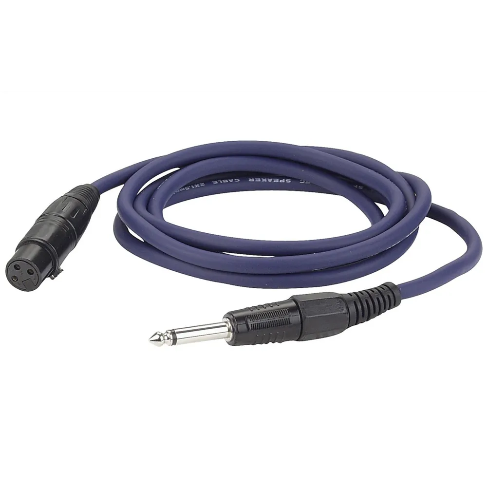DAP FS02 - Jack mono to XLR/F 3 p., 2 x 1,5mm2 6 m