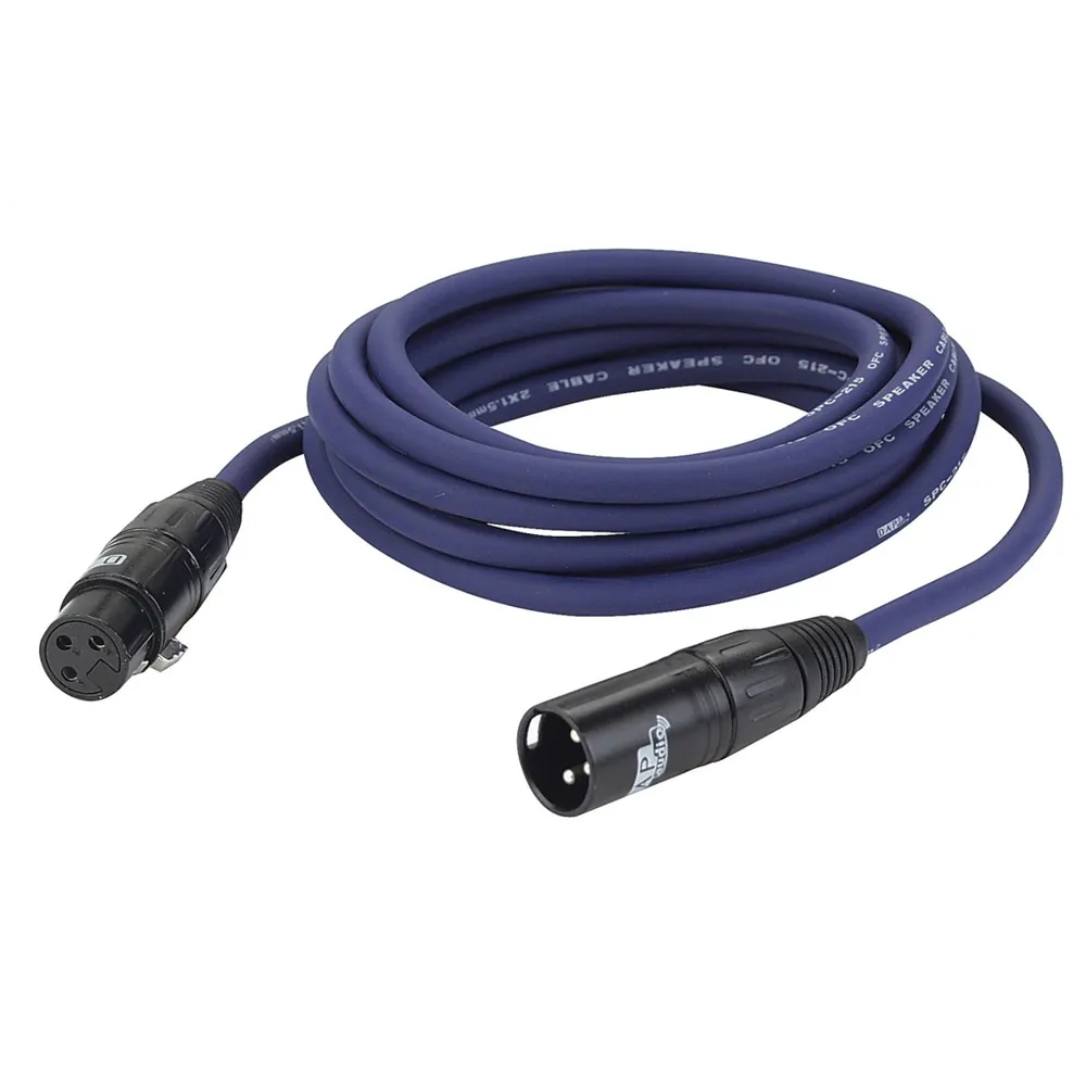 DAP FS03 - XLR/F 3 p. to XLR/M 3 p., 2 x 1,5mm2 10 m