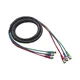 DAP FV02 -  Ø6 mm. 3 BNC to 3 BNC 3 m