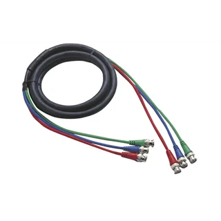 DAP FV02 -  Ø6 mm. 3 BNC to 3 BNC 3 m