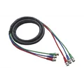 DAP FV02 -  Ø6 mm. 3 BNC to 3 BNC 3 m
