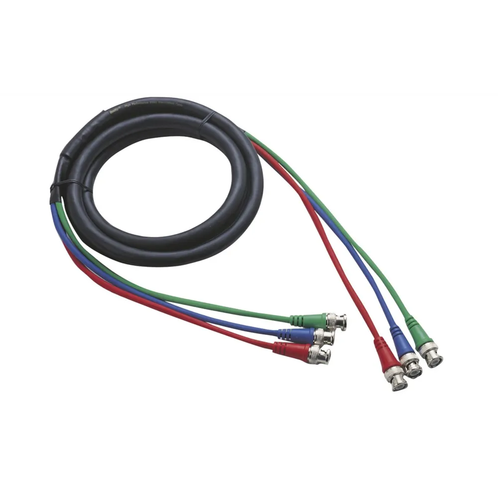 DAP FV02 -  Ø6 mm. 3 BNC to 3 BNC 3 m