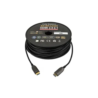 DAP HDMI 2.1 AOC 8K Fibre Cable Gold plated UHD 30m