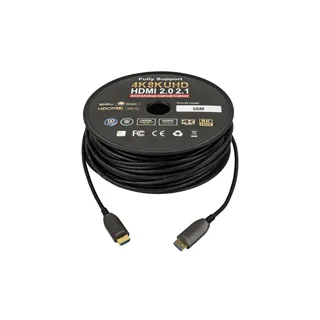 DAP HDMI 2.1 AOC 8K Fibre Cable Gold plated UHD 50m