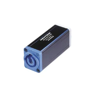 NEUTRIK Powercon NAC3MPA1 in - NAC3MPB1 out coupler for linking cables