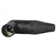 NEUTRIK XLR 3p. 90° Connector Male Silver Contacts Black Metal Housing