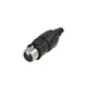 NEUTRIK XLR 5p. Connector Female TOP Gold contacts Stainless steel Housing