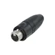 NEUTRIK XLR 5p. Connector Female IP65 Gold contacts Nickel housing