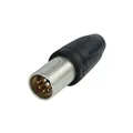 NEUTRIK XLR 5p. Connector Male IP65 Gold contacts Nickel housing