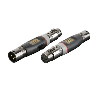 DAP - XGA37 - XLR/M 3p. XLR/F 3p. Phasendrehschalter