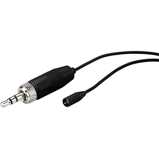 JTS Anschlusskabel 3,5mm Klinkenstecker, schwarz