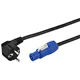 MONACOR Powercon-Schuko-Kabel