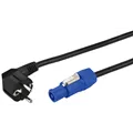 MONACOR Powercon-Schuko-Kabel