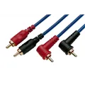 MONACOR Stereo-Audio-Verbindungskabel 0.8m