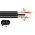 CARPOWER Stereo-Audiokabel 50m 2x0.29mm2 + 1x0.2mm2