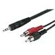 MONACOR Audio-Adapterkabel 10m