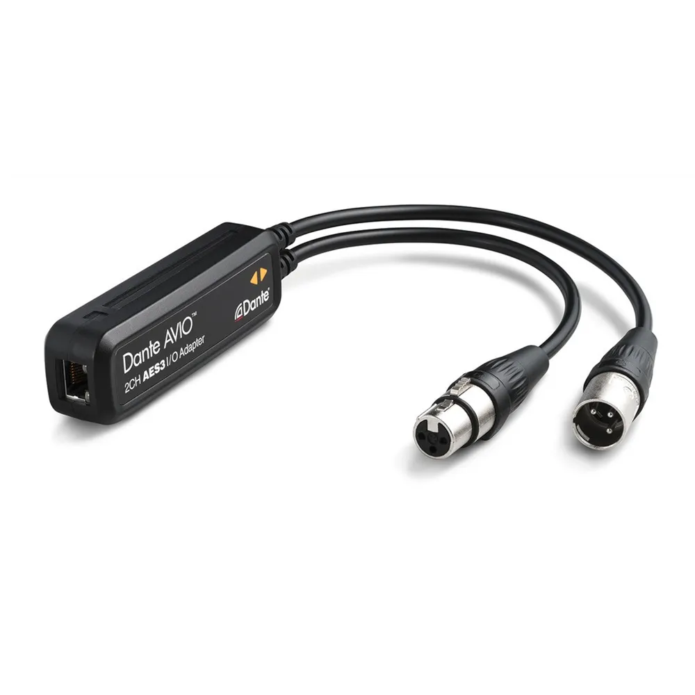 Audinate Dante Avio AES3/EBU, Input/Output Adapter