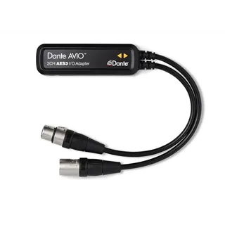 Audinate Dante Avio AES3/EBU, Input/Output Adapter