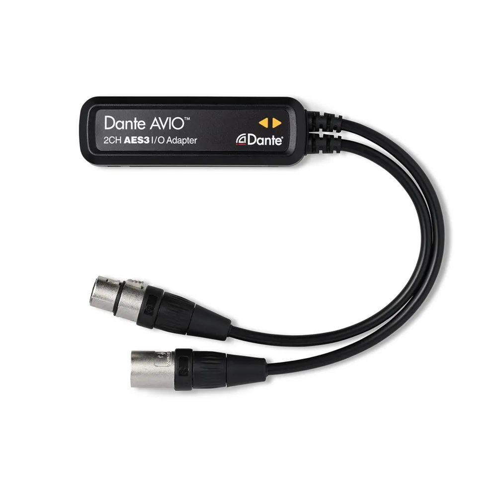 Audinate Dante Avio AES3/EBU, Input/Output Adapter