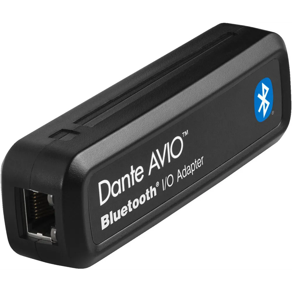 Audinate Dante Avio Analog Input Adapter, Bluetooth