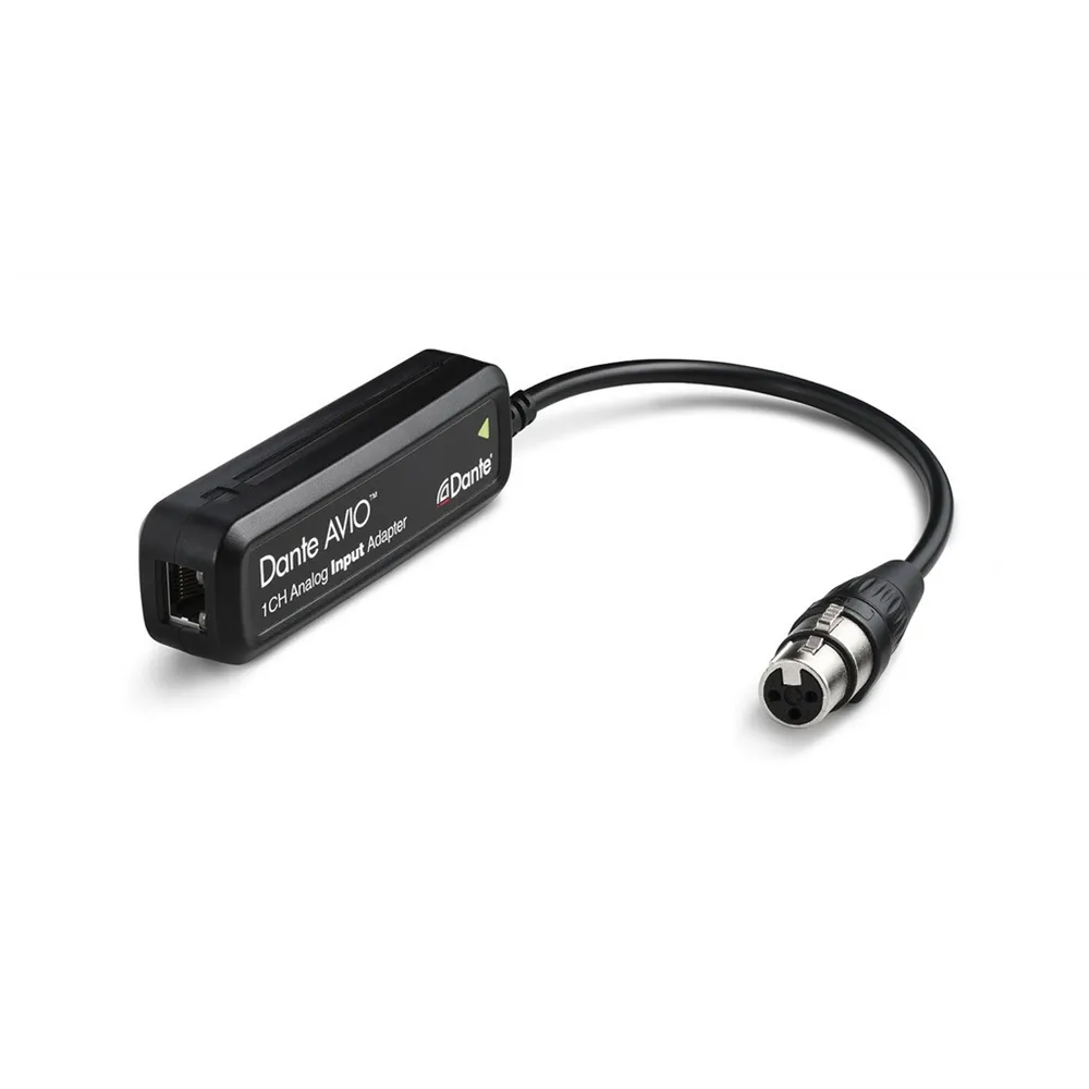 Audinate Dante Avio Analog Input Adapter, Mono