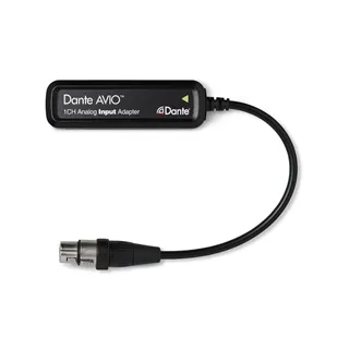 Audinate Dante Avio Analog Input Adapter, Mono