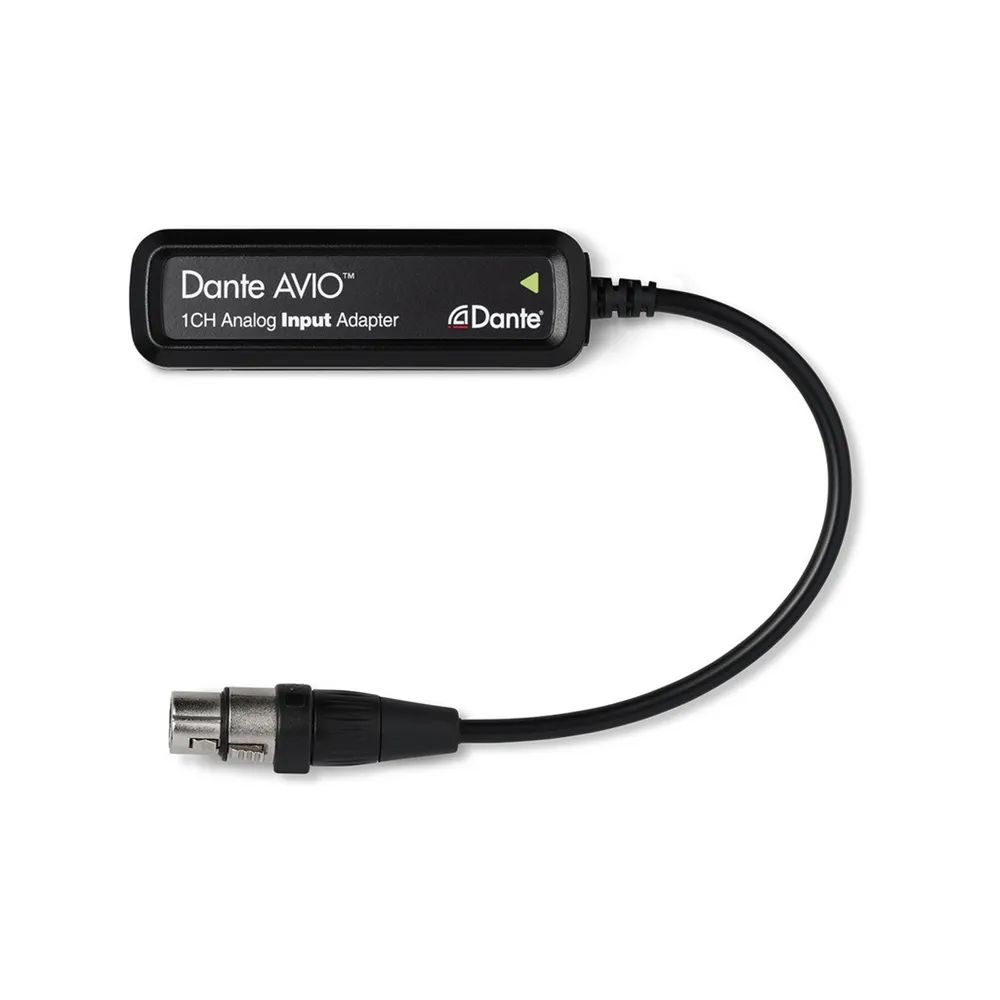 Audinate Dante Avio Analog Input Adapter, Mono