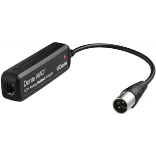 Audinate Dante Avio Analog Output Adapter, Mono