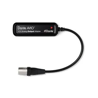 Audinate Dante Avio Analog Output Adapter, Mono