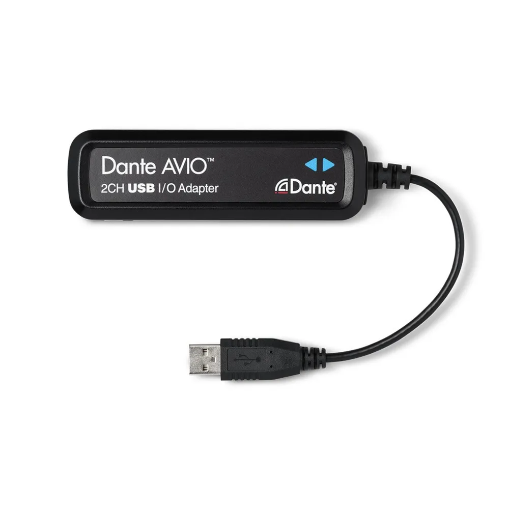 Audinate Dante Avio USB Adapter, Input/Output