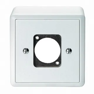 NEUTRIK, Contrik AP-EDIZIOdue D-Serie Einbaubuchse,74x74mm,weiss
