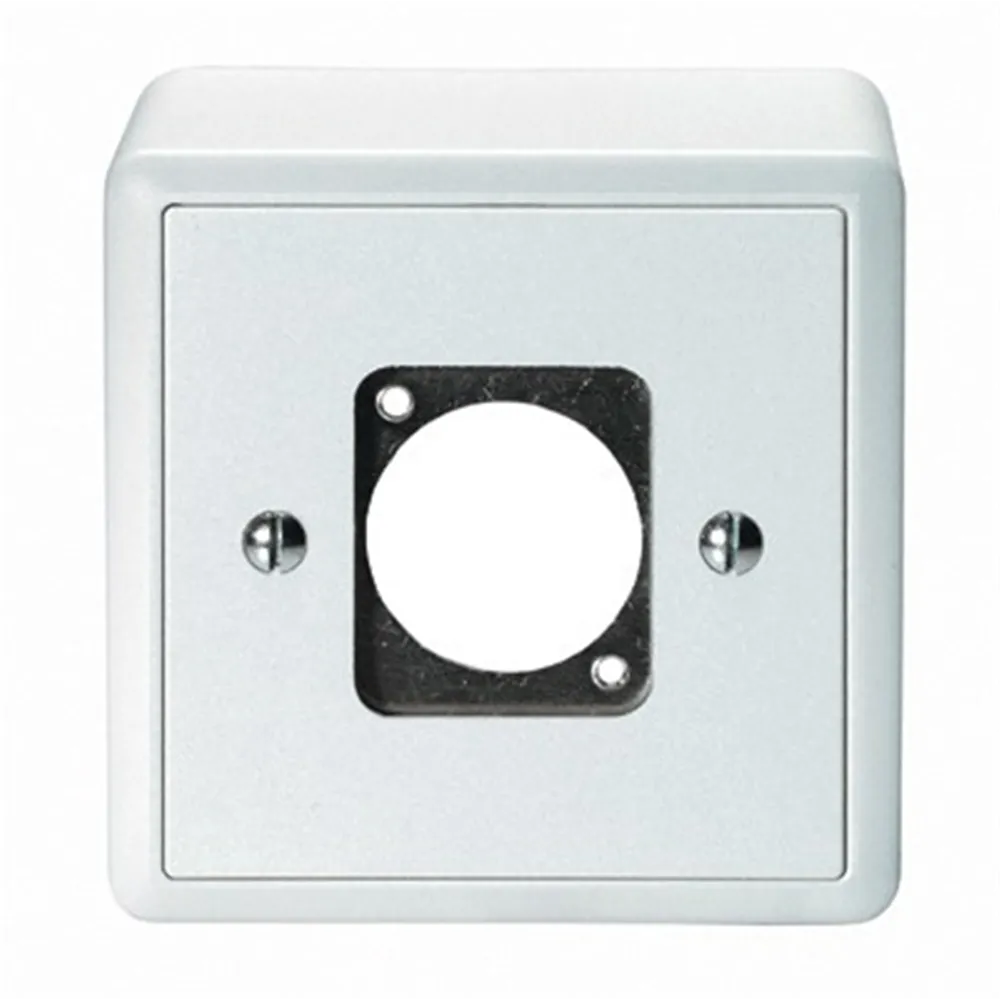 NEUTRIK, Contrik AP-EDIZIOdue D-Serie Einbaubuchse,74x74mm,weiss