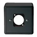 NEUTRIK, Contrik AP-EDIZIOdue D-Serie Einbaubuchse,74x74mm,schwarz