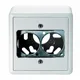 NEUTRIK, Contrik AP-EDIZIOdue 2xD-Serie Einbaubuchse, 88x88x56mm