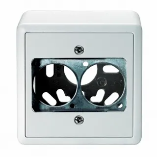 NEUTRIK, Contrik AP-EDIZIOdue 2xD-Serie Einbaubuchse, 88x88x56mm
