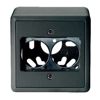 Neutrik AP-EDIZIOdue 2xD-Serie Einbaubuchse, 88x88x56mm