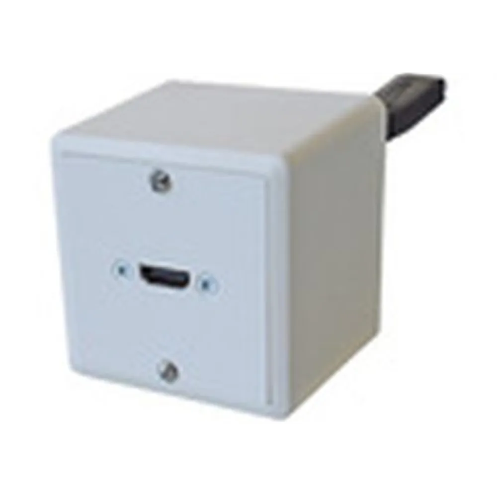 Neutrik AP-EDIZIOdue weiss, mit HDMI-10cm Kabel
