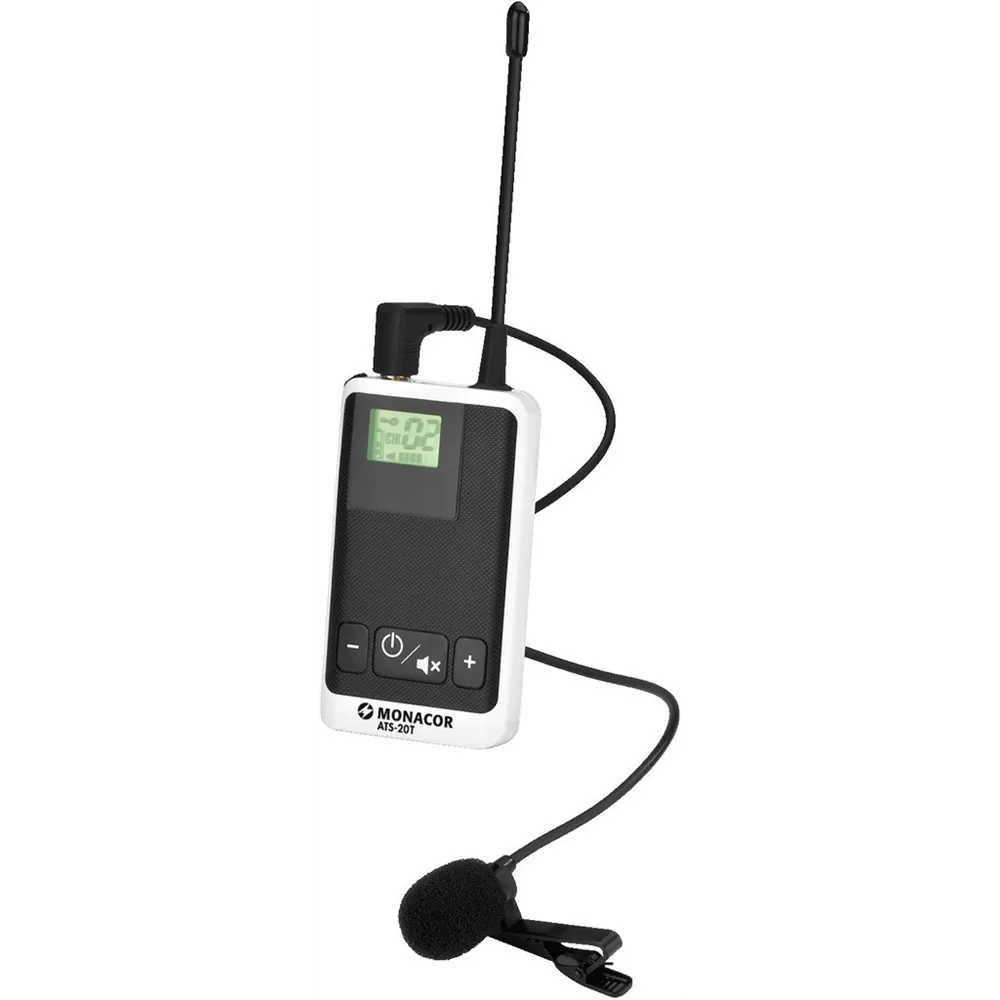 MONACOR Sender 1xMik 1xLine Digital 16Kanal 863-865MHz