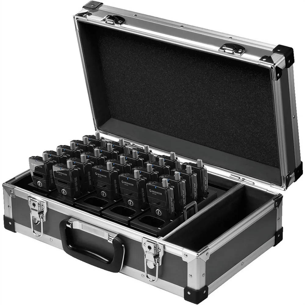 MONACOR Ladekoffer, fuer 25 RX o. TX zu ATS-80 Serie
