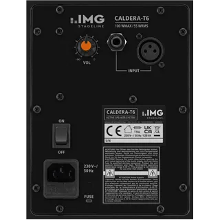 IMG STAGELINE Recording- und Studio-Aktivlautsprecher, 2 x 100W