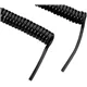 MONACOR Mikrofon-Spiralkabel sym 2-adrig 800-5000mm d:5mm