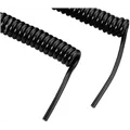 MONACOR Mikrofon-Spiralkabel sym 2-adrig 800-5000mm d:5mm