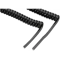 MONACOR Mikro-PTT-Spiralkabel 5-adrig 900-6000mm d:5mm