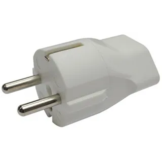 MONACOR Adapter, CH-Buchse 3Pol auf Schuko-Stecker