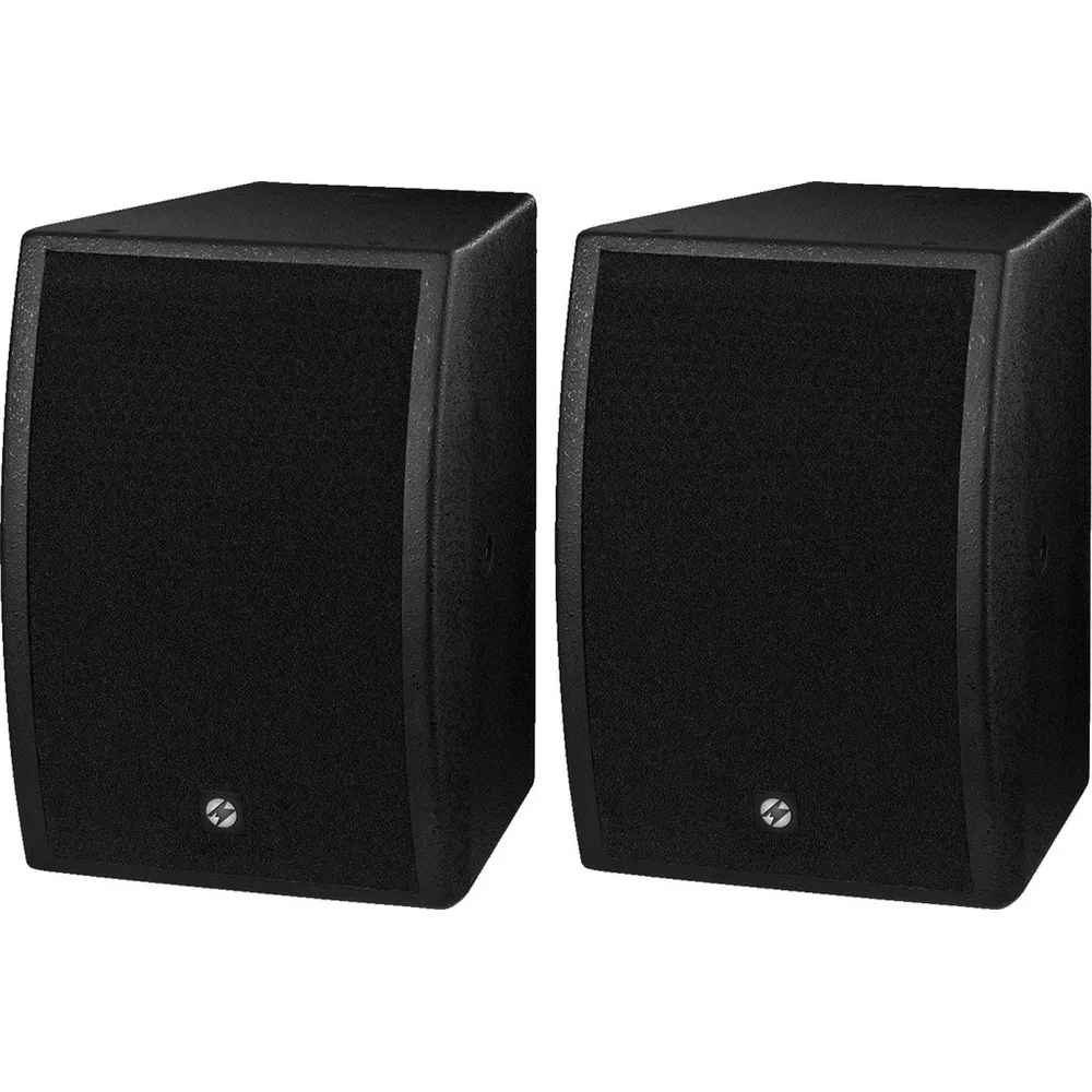 MONACOR PA-Lautsprecherboxen-Paar 8Ohm, 55-21000 Hz