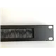 Neutrik 19'' 1HE Rack Mgmt Panel sw mit Buerste