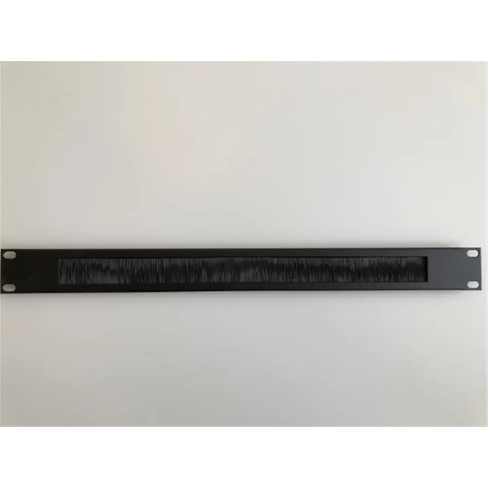 Neutrik 19'' 1HE Rack Mgmt Panel sw mit Buerste