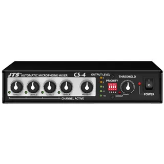 JTS 4-Kanal Mikrofon-Line-Mixer Auto On/Off
