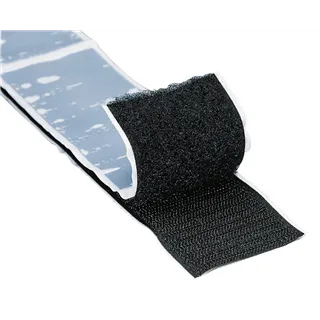 MONACOR Selbstklebende Klettbaender 50x1000mm